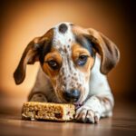 Homemade dog breakfast bars