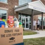 Where is somewhere in butner nc you can donate food​?