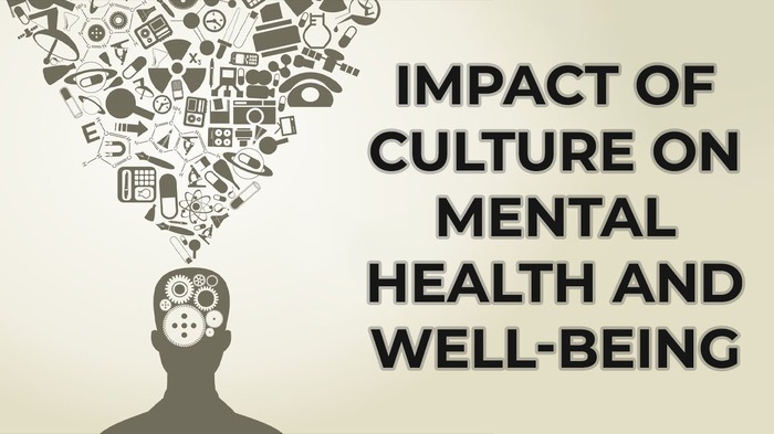 "An infographic depicting various influences on wellness, including cultural, biological, economic, and environmental factors. The infographic highlights the distinction between cultural influences, such as dietary practices and mental health perceptions, and non-cultural factors, such as genetics and socioeconomic status, emphasizing their roles in health decision-making."